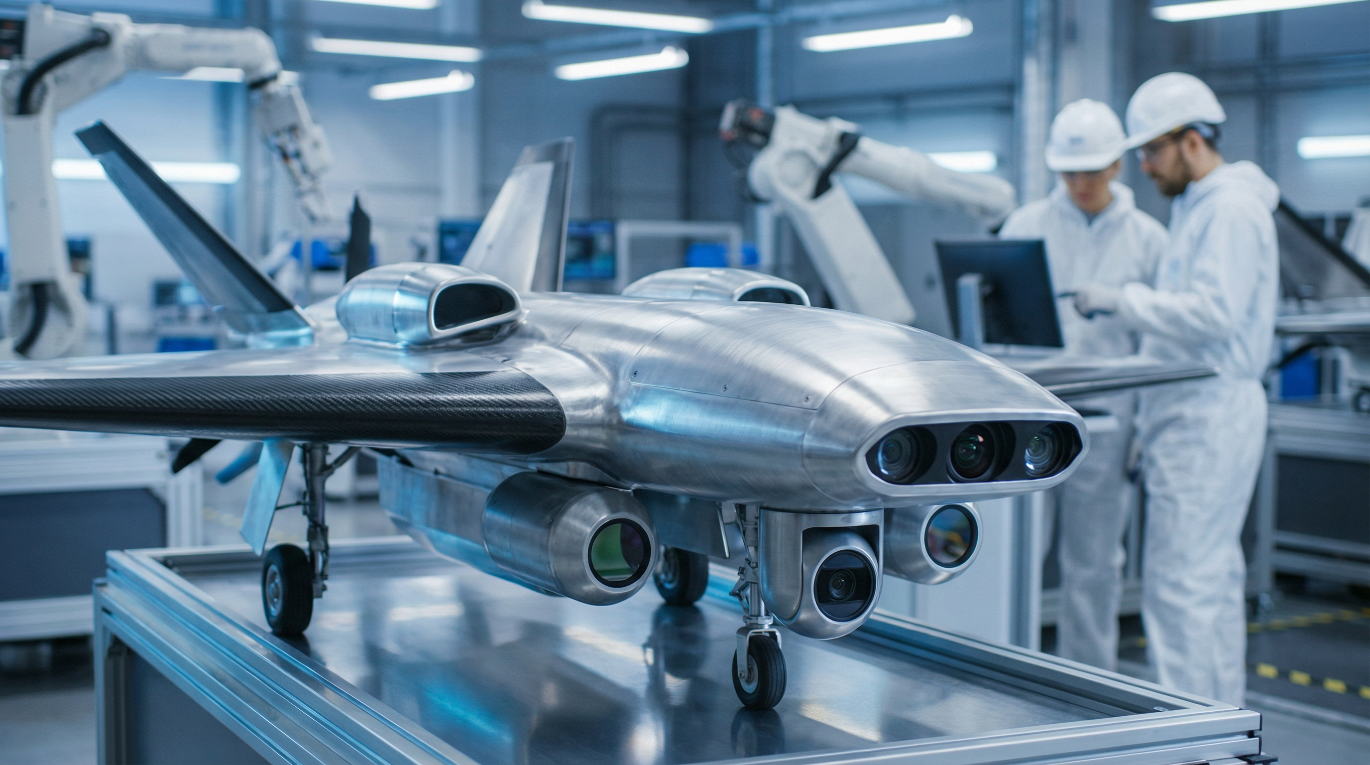 Autonomous Systems & Robotics - aerospace and defense industry sector illustration